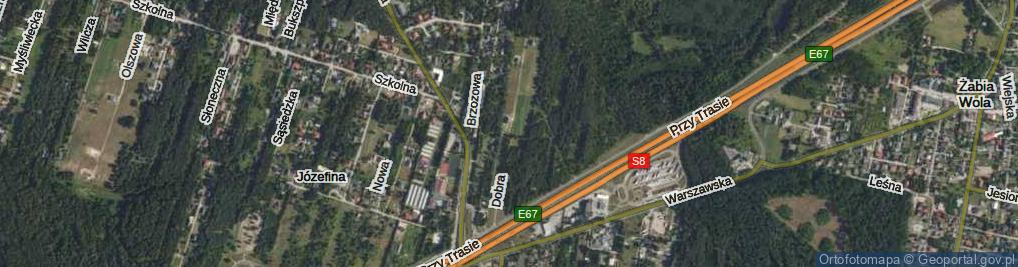 Zdjęcie satelitarne Dobra ul.